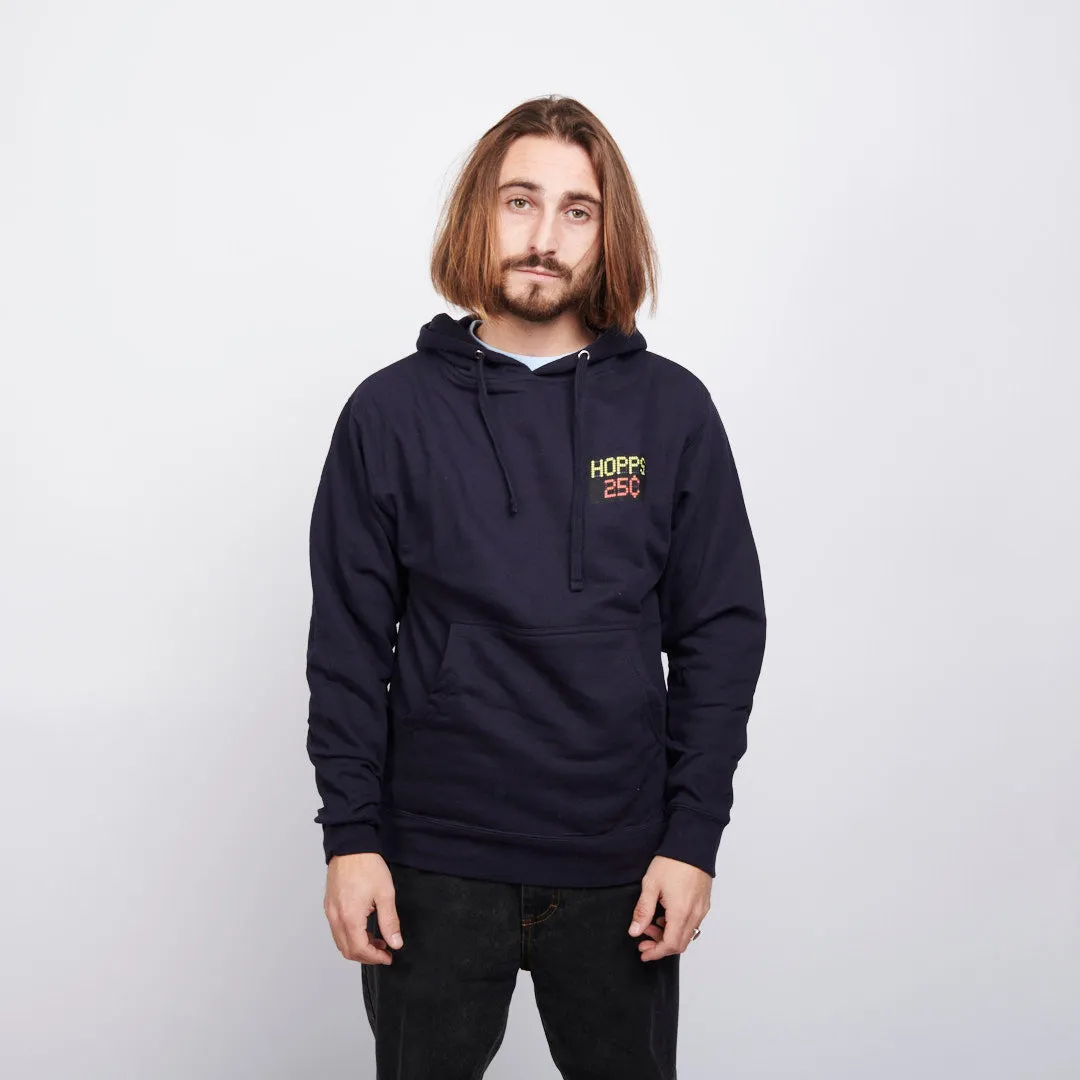 Quartersnacks x Hopps Street Composite Hoodie Navy