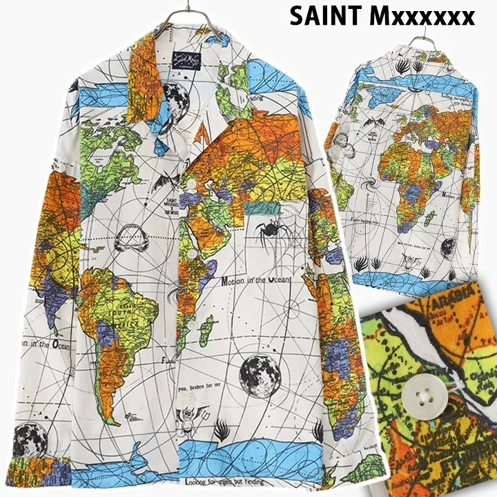 Saint Mxxxxxx  |Silk Long Sleeves Cotton Shirts