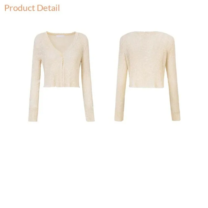 Since Then  |Casual Style Plain Office Style Formal Style  Cardigans