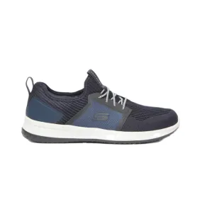 SKECHERS Men's Delson-Verden Running Shoe (Navy)