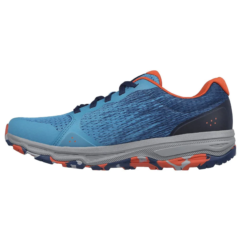 SKECHERS Men's Go Run Trail Altitude-Phantom Rubble Running Shoe (Blue/Orange)