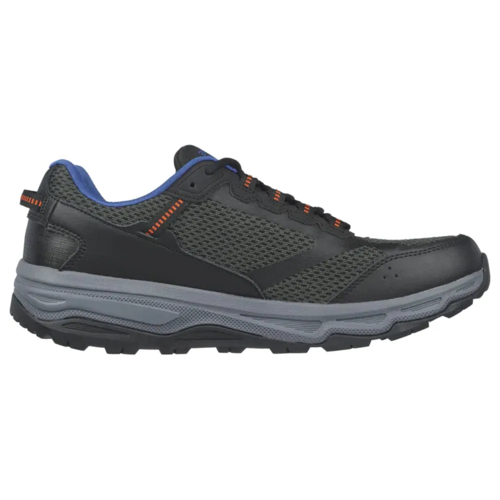 SKECHERS Men's Go Run Trail Altitude Running Shoe (Black/Orange )