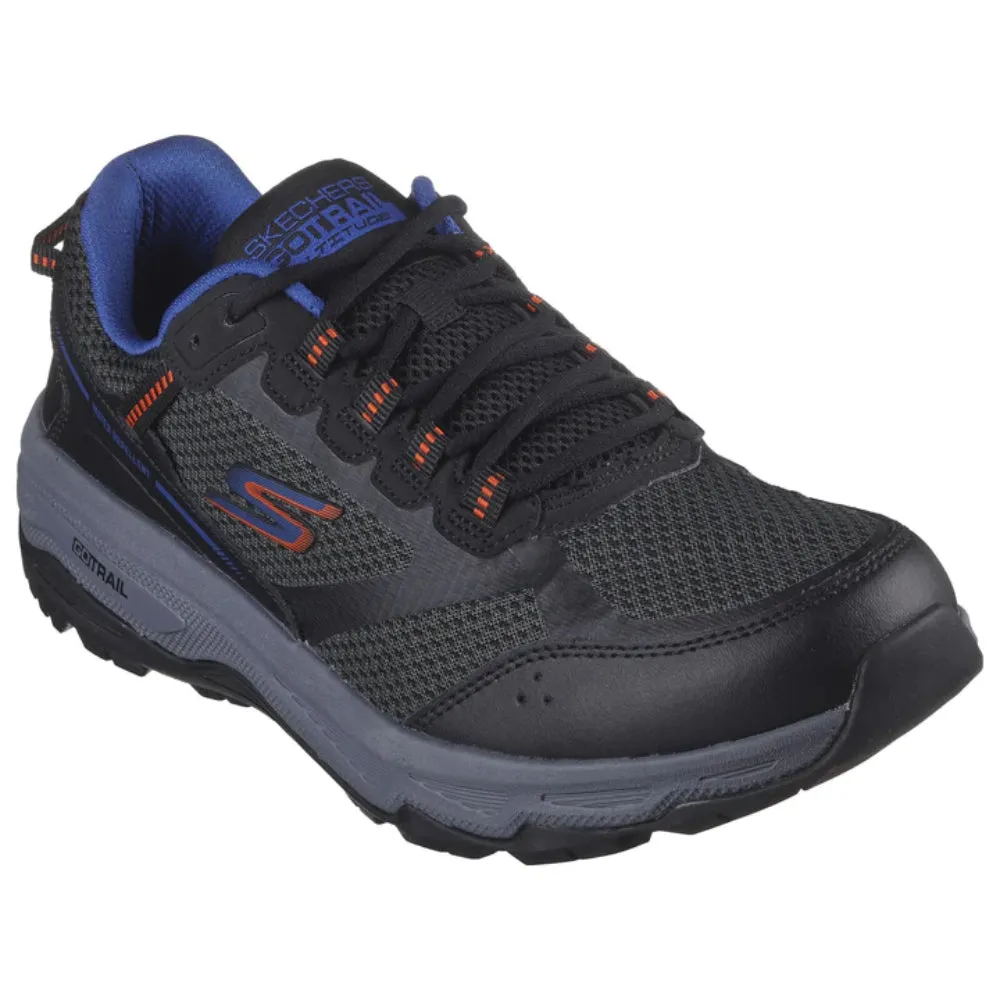 SKECHERS Men's Go Run Trail Altitude Running Shoe (Black/Orange )