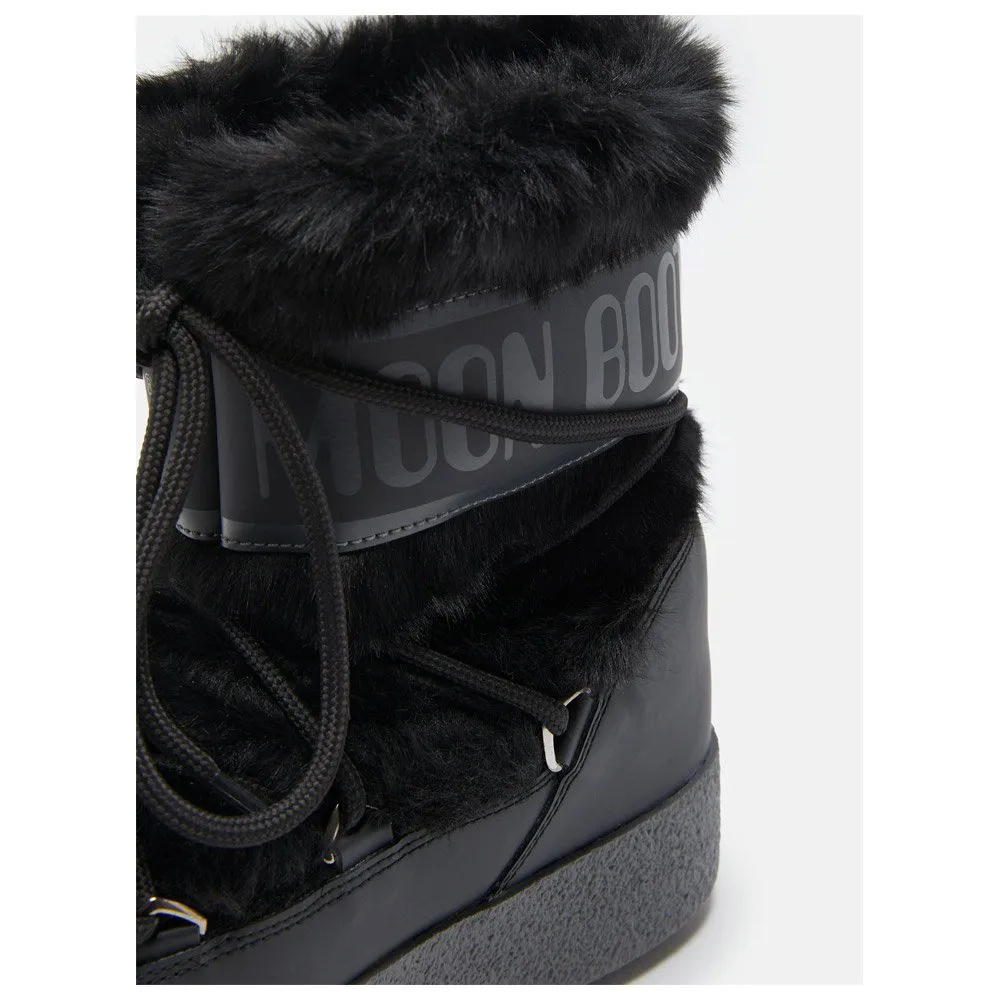 Snow boots Moon Boot ---Ltrack Faux Fur Wp Black