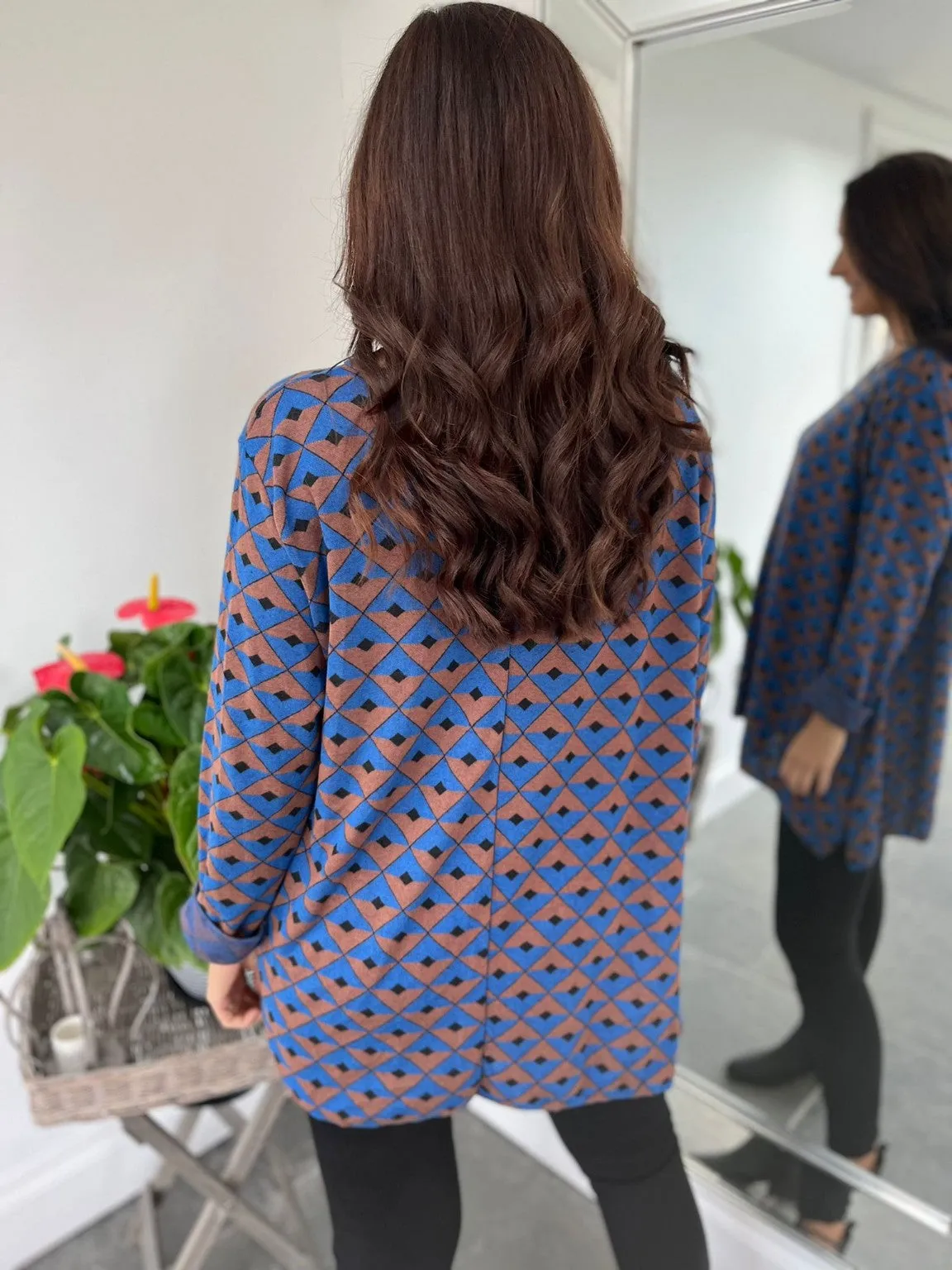 Soft Touch Patterned Top Celia