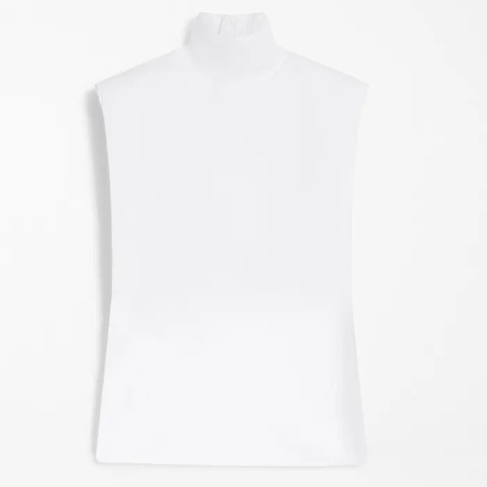 SPORT MAX  |Casual Style Sleeveless Plain Cotton Party Style