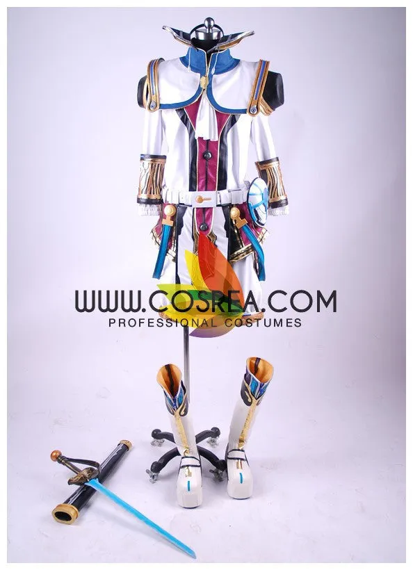 Star Ocean Faize High Detail PU Leather Cosplay Costume