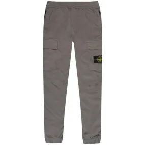 Stone Island Cuffed Cargo Trousers Mushroom