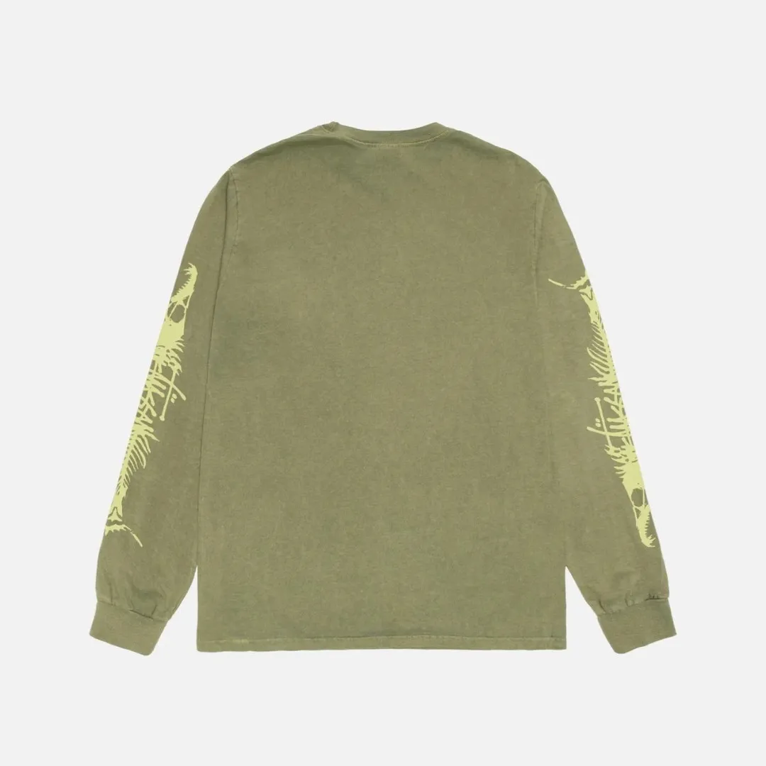 STUSSY  |Crew Neck Pullovers Unisex Street Style Long Sleeves Cotton