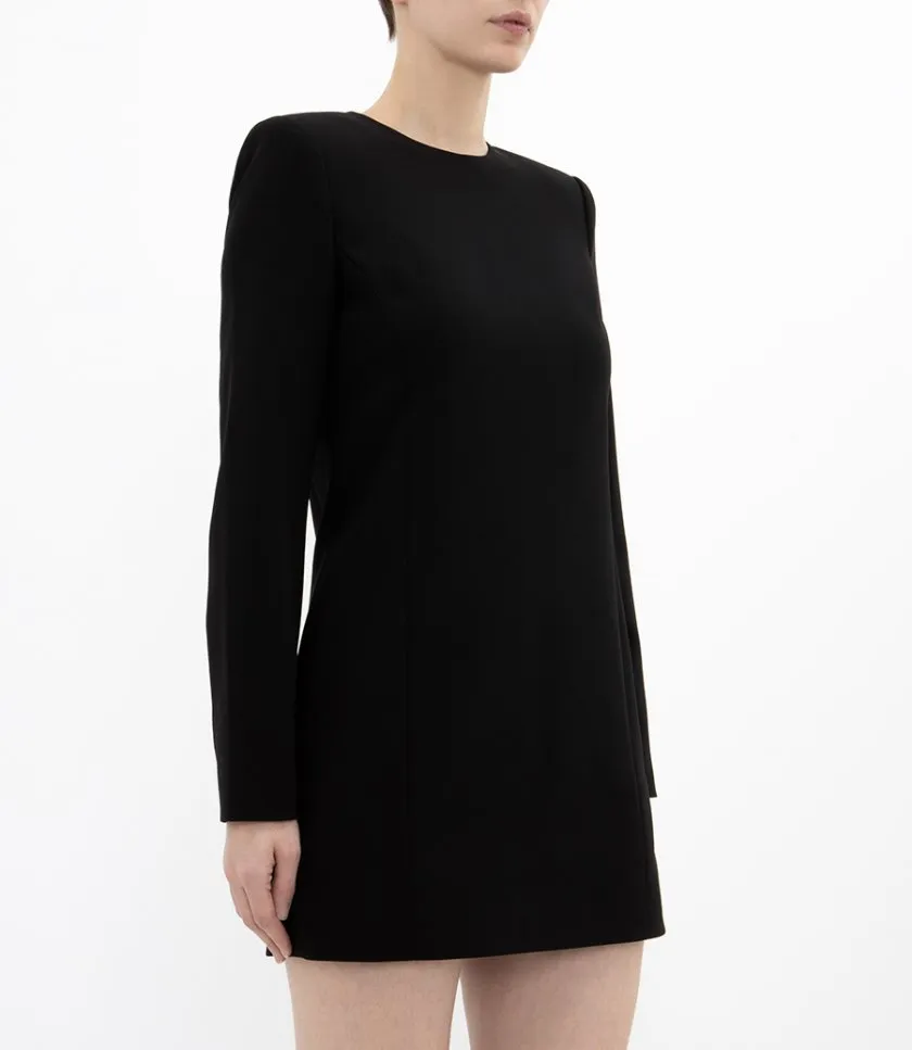 THEORYMINI TUNIC DRESS IN CREPE