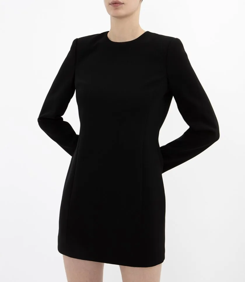 THEORYMINI TUNIC DRESS IN CREPE