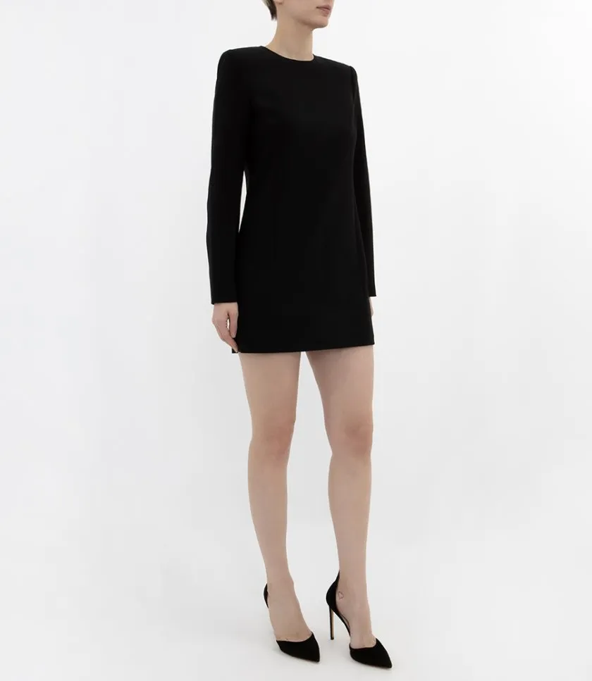 THEORYMINI TUNIC DRESS IN CREPE