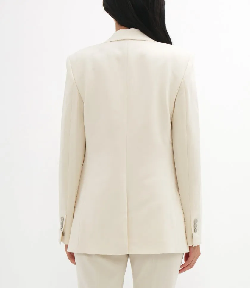 THEORYPATCH POCKET BLAZER IN ADMIRAL CREPE