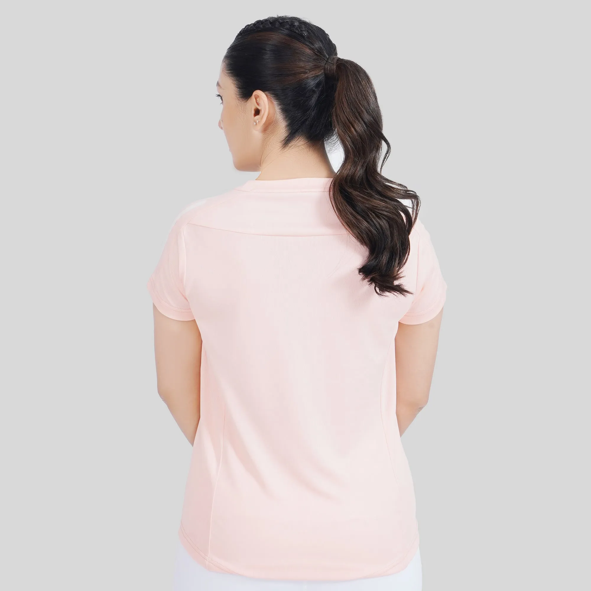 Training Mesh Tee (Peach)