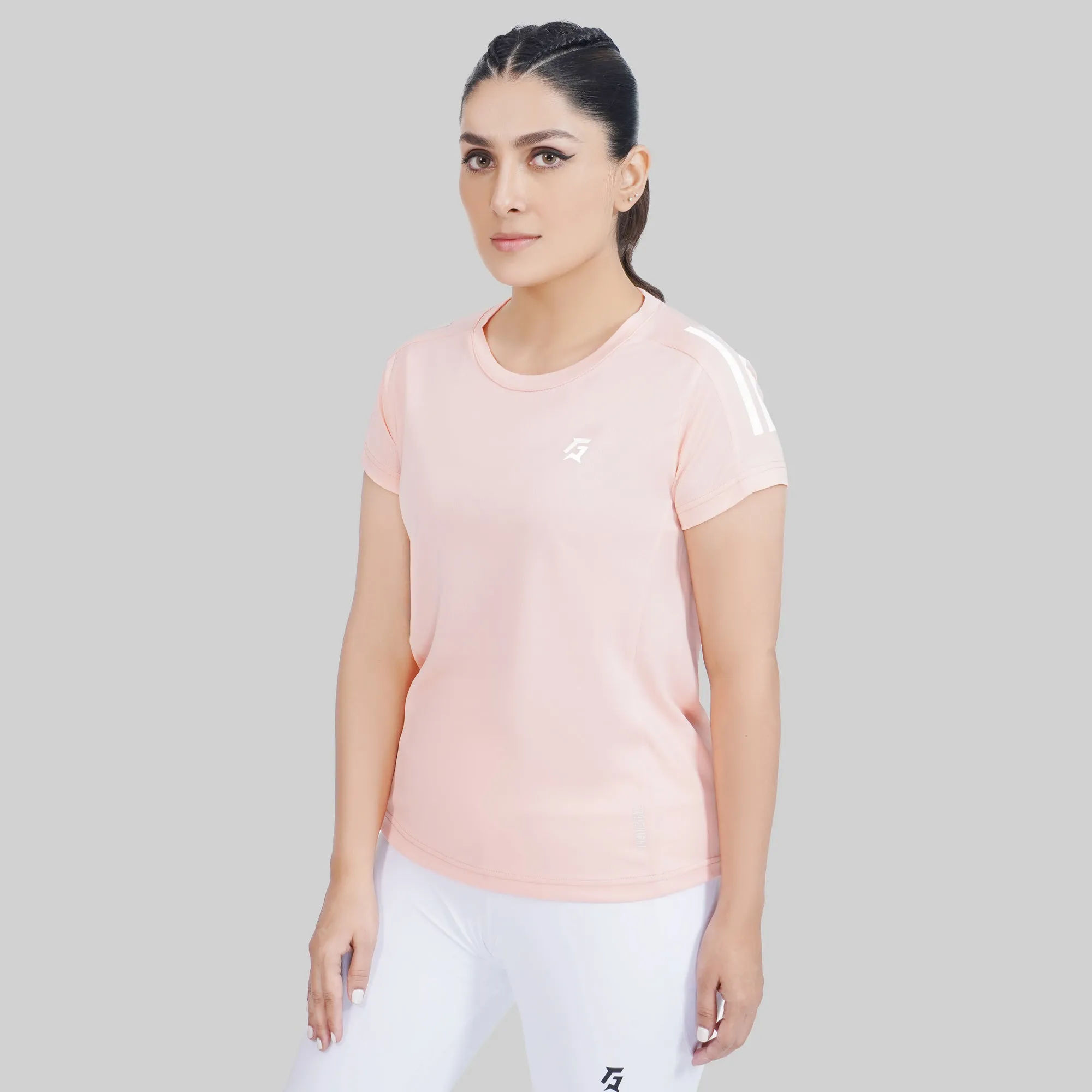 Training Mesh Tee (Peach)