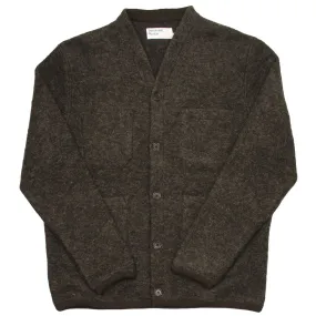 Universal Works - Cardigan Wool Fleece - Brown