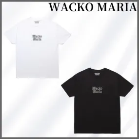 WACKO MARIA  |Crew Neck Unisex Street Style Long Sleeves Plain Cotton