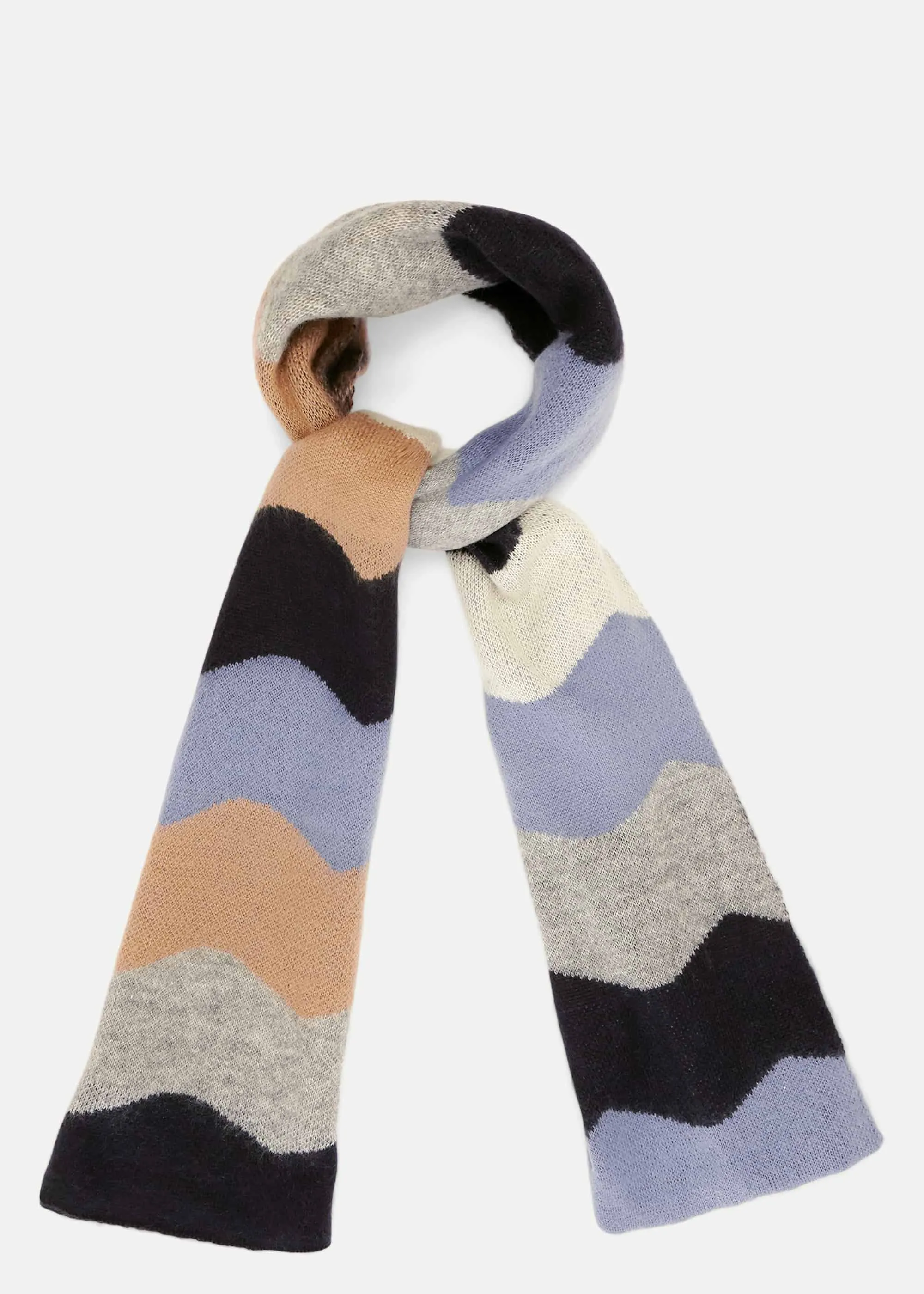 Wave Stripe Scarf