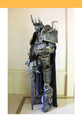 World of Warcraft Arthas Lich King Custom Armor And Cosplay Costume