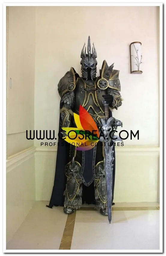 World of Warcraft Arthas Lich King Custom Armor And Cosplay Costume