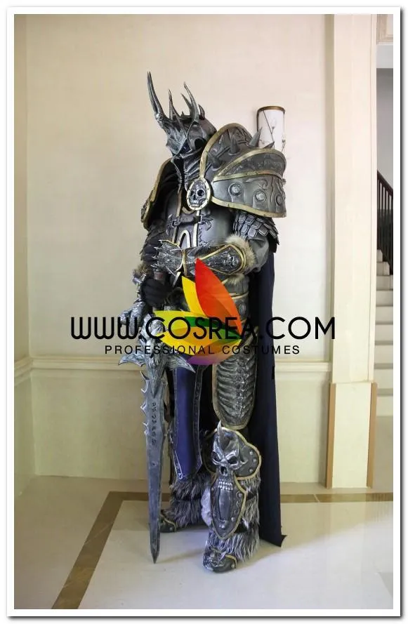 World of Warcraft Arthas Lich King Custom Armor And Cosplay Costume