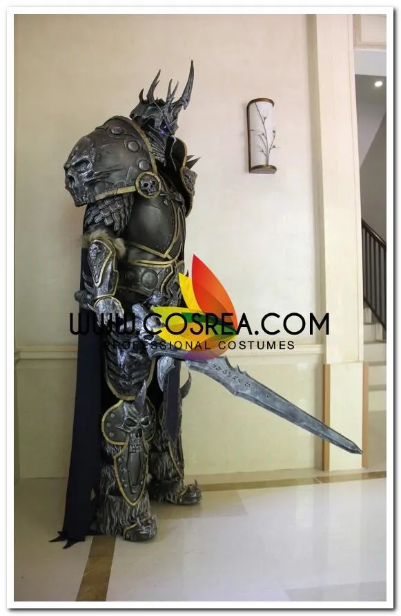 World of Warcraft Arthas Lich King Custom Armor And Cosplay Costume