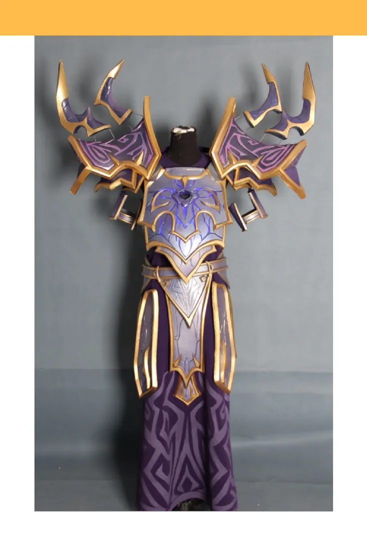 World of Warcraft Warlock Voidheart Raiment Cosplay Costume