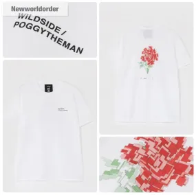 Yohji Yamamoto  |Pullovers Flower Patterns Unisex Street Style Collaboration