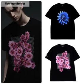 Yohji Yamamoto  |Pullovers Flower Patterns Unisex Street Style Cotton