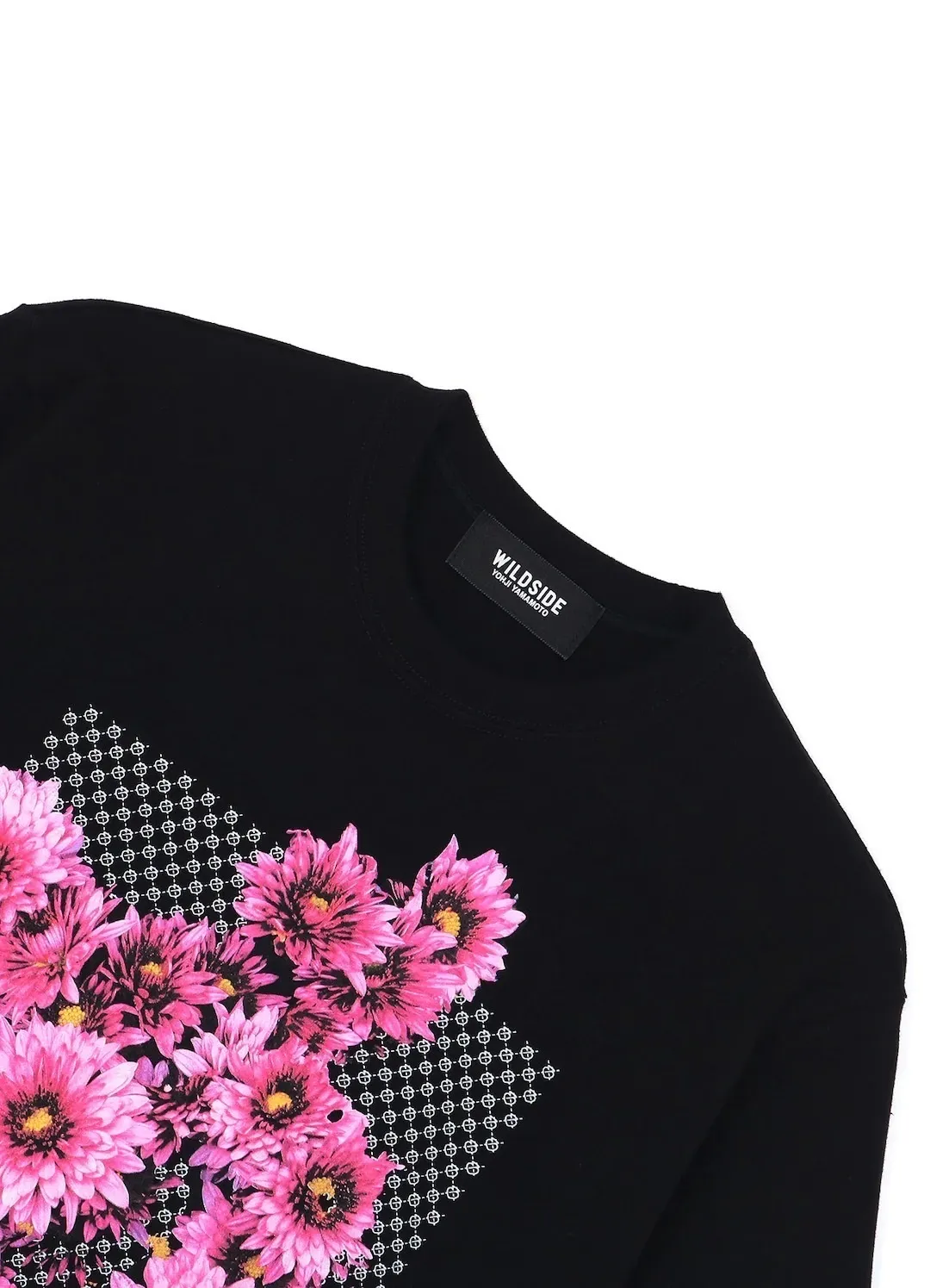 Yohji Yamamoto  |Pullovers Flower Patterns Unisex Street Style Cotton