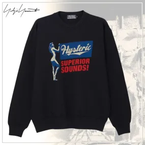 Yohji Yamamoto  |Pullovers Unisex Street Style Long Sleeves Plain Cotton