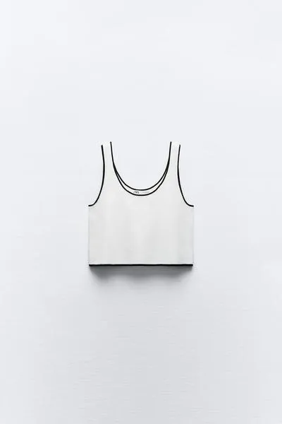 ZARA  |Casual Style Sleeveless Formal Style  Tanks & Camisoles