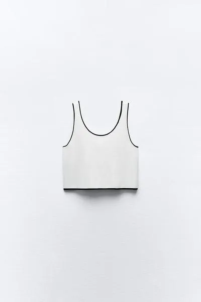 ZARA  |Casual Style Sleeveless Formal Style  Tanks & Camisoles