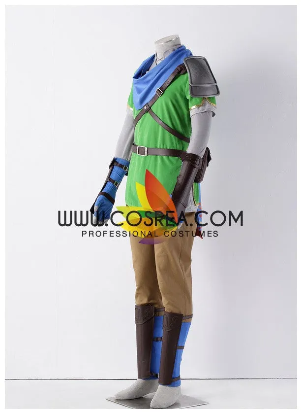 Zelda Hyrule Warriors Link Green Cosplay Costume