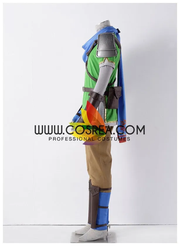 Zelda Hyrule Warriors Link Green Cosplay Costume