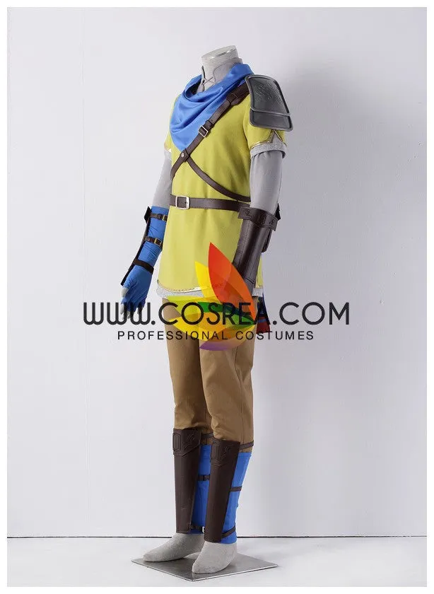 Zelda Hyrule Warriors Link Yellow Cosplay Costume